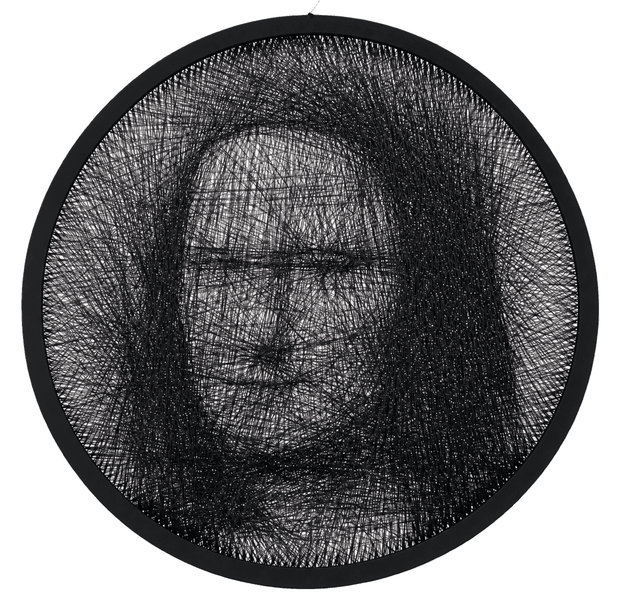 String art - Mona Lisa - 3D printing project
