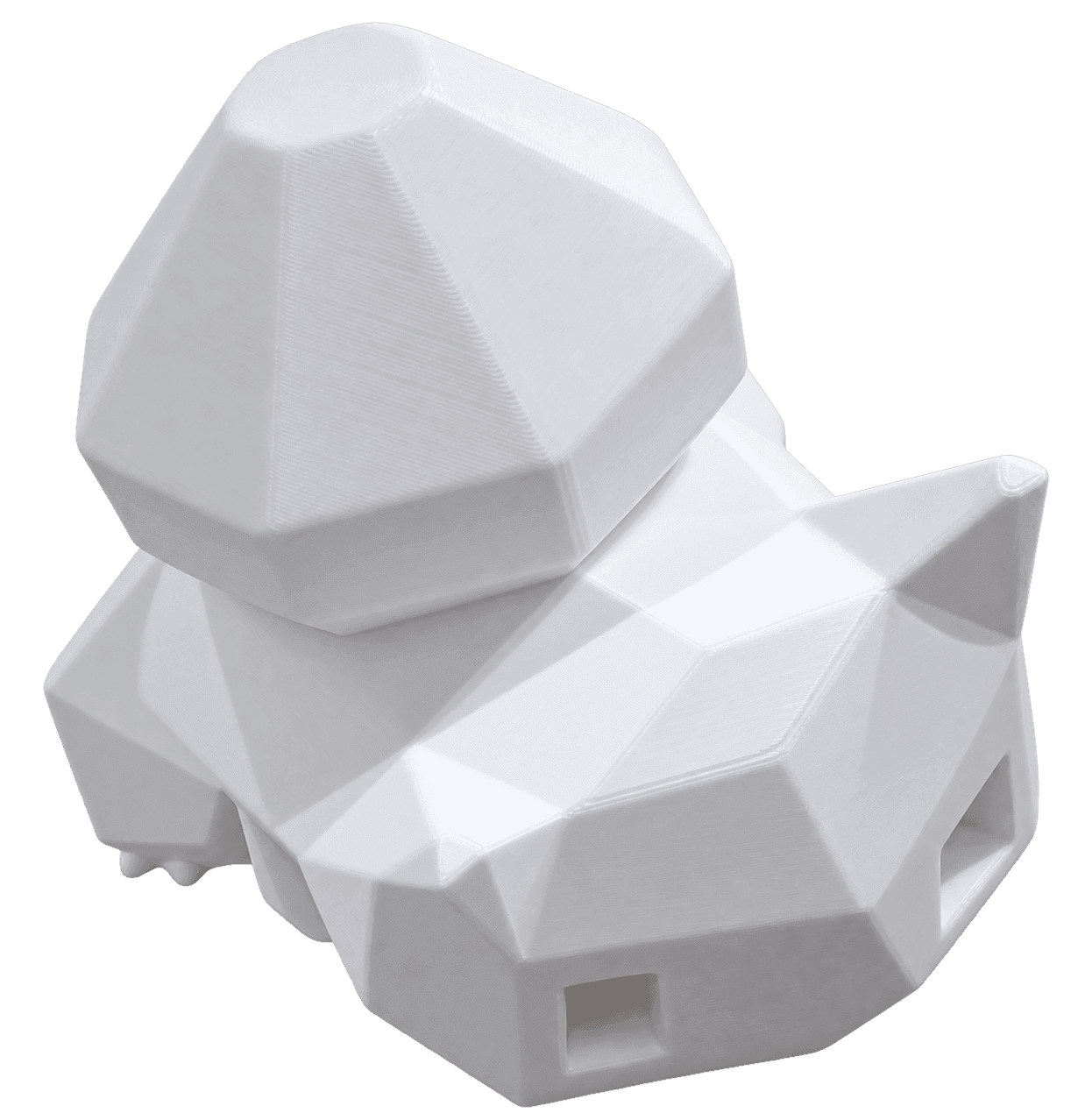 Low-poly Bulbasaur figurine - 3D printing project